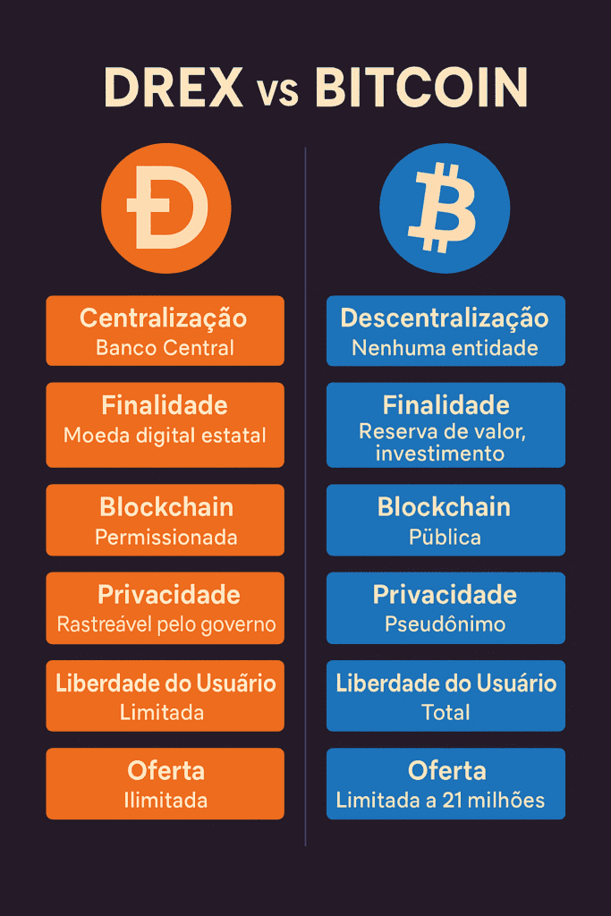 Drex vs Bitcoin Saiba Tudo e Lucre em 2026
